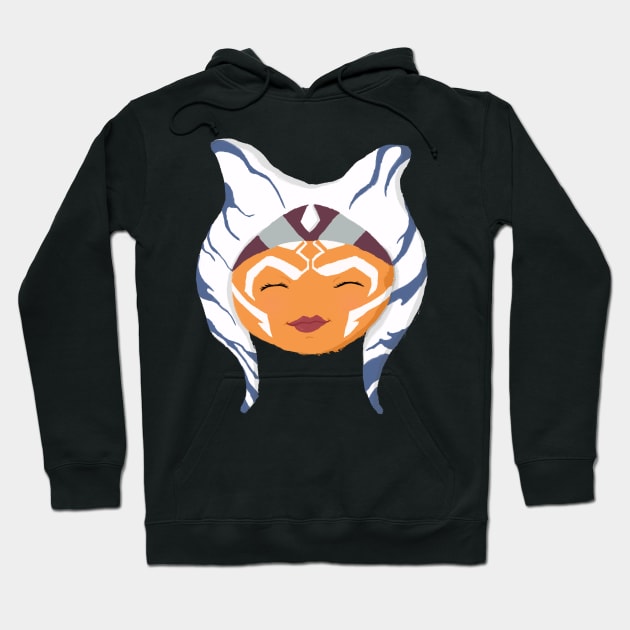 Chibi smiling Ahsoka Hoodie by Kochu